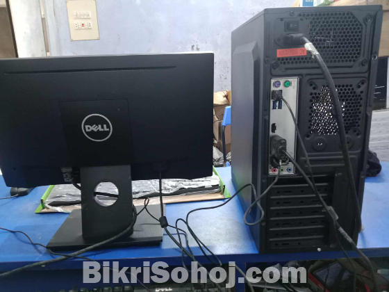 intel Core i5  ও Dell 19” Monitor ফুল  Pc
